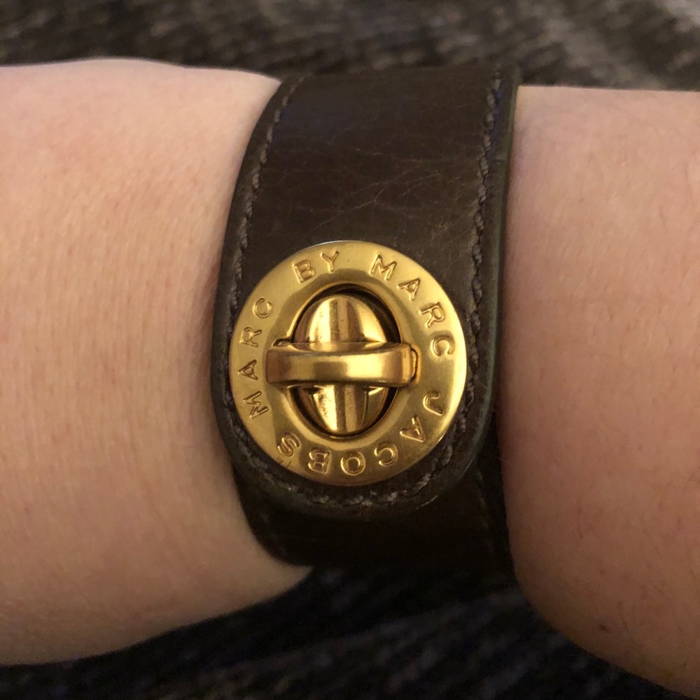 marc jacob’s leather bracelet